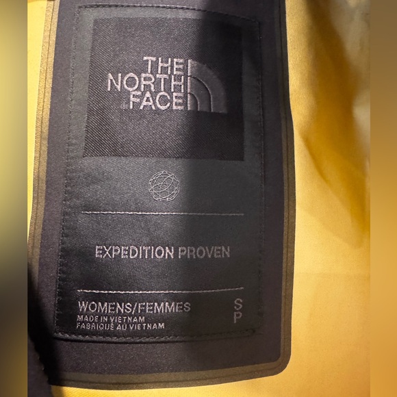 THE NORTH FACE Women's cryos 3L big GTX jacket GORETEX Black Hooded Coat S - Picture 14 of 16